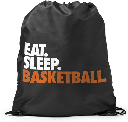 Basketball Sport Pack Cinch Sack - Eat Sleep Basketball