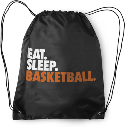 Basketball Sport Pack Cinch Sack - Eat Sleep Basketball